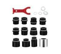 Kitchen Faucet Sprayer Head 3-Function Nozzle Spout G1/2 Connector Pull Down Pull Out Kitchen Tap Hose Sprayer Filter Sink Spray Head Replacement Part Chrome