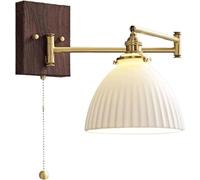 Kitchen Faucet Swing Arm Metal Lamp Adjustable Foldable Reading Lights for Study Living Room Wall Lantern(Type E)(Type a)