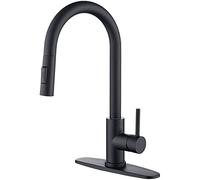 Kitchen Faucet Touch Sensor Faucet Pull Down Spray Mixer Single Handle Sink Tap Dual Function Stainless Steel Brushed Gold Finish Kitchen Easy Installation