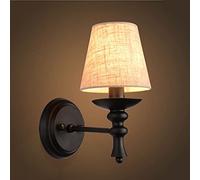 Kitchen Faucet V-intage Lamp American Rural Retro Decoration Lamps and Bedroom E14 of The Corridor Cloth Cover Wall Lamp,Pendant Lighting Ceiling
