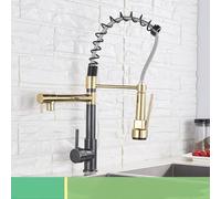 Kitchen Faucet with 360° Swivel Pull Down Spout, Dual Function Mixer for Cold & Hot Water, Short Design, Stylish Finish, Modern Upgrade, Easy Installation