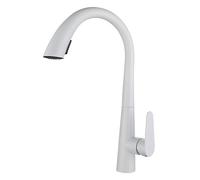 Kitchen Faucet with Pull Down Sprayer 360° Swivel Design Stainless Steel Mixer Tap 2 Spray Modes for Versatile Cooking and Cleaning