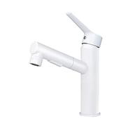 Kitchen Faucet with Pull Out Sprayer, Dual Function Mixer Tap for Bathroom Sink, Elegant Design, Easy Installation, Water Saving