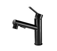 Kitchen Faucet with Pull Out Sprayer, Dual Function Mixer Tap for Bathroom Sink, Elegant Design, Easy Installation, Water Saving