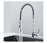 Kitchen Faucet with PullDown Sprayer 360Swivel Stainless Steel Mixer for Hot and Cold Water Easy to Install Modern Design for Home and Kitchen