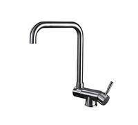 Kitchen faucets 304 Stainless Steel Lead-Free hot and Cold Faucet Folding Type Rotating Inner Window Sink
