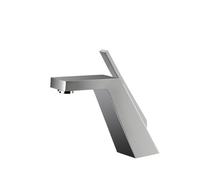 Kitchen Faucets, Basin Faucet Black/Chrome Face Single Handle Deck Mounted Sink Taps, Cold and Hot Mixer for Bathroom Crane Faucets(1)