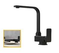 Kitchen faucets Black Copper Sink hot and Cold Faucet Inner Window Folding