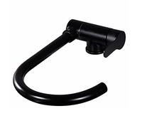 Kitchen faucets Folding for Inside Window Stainless Steel Black 360 Degree Rotation Hot and Cold Can Be Flat Kitchen Sink Faucet-A