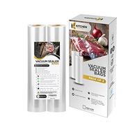 Kitchen Festiva Vacuum Sealer Rolls - 2-Pack, 28cm x 6m ea, BPA-Free, Reusable & Heavy-Duty Vacuum Sealer Bags - Extreme Temperature & Tear Resistant - Ideal for Food Storage & Sous Vide Cooking