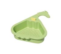 Kitchen Filter Basket - Animal Inspired Shape, Silicone Sink Trap, Detachable residues Holder, Washable Mesh Stopper, Space Saving Corner Organizer | Handy Cleaner For Dorm Hostel Cafe House Workplace
