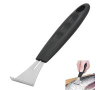 Kitchen Fish Scales Scraping Tool, Stainless Steel Fish Scale Remover, Fish Descaler Knife, Seafood Tools for Home, Market and Restaurant (1pc)