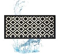 Kitchen Floor Mat - Long Strip Absorbent Runner, Oil Absorbing Non Slip Rug | Woven Carpet Protection System, Machine Washable Stain Resistant Mat For Household Cooking Area Safety