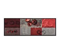 Kitchen Floor Mat Washable with Tomato Pattern 45 x 150 cm Non-Slip for Indoor Outdoor Hallway Balcony Patio Dirt-Repellent Weatherproof Ideal as a Doormat and Clean Mat