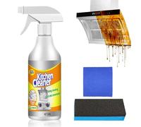 Kitchen Foam Cleaner, Kitchen Cleaner Spray, Multifunctional Kitchen Foam Cleaner Stubborn Stains Cleaner, Domestic Cooktops, Range Hoods, Grime and Grease (1, 1 Pcs)