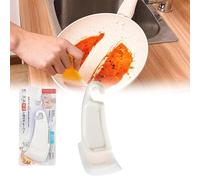 Kitchen Food Grade Silicone Spatula - 2024 Food Grade Silicone Rubber Spatula Set Kitchen Utensils - Flexible Silicone Spatula Mini Spatula Non Stick Scraper (1, White)