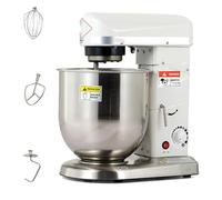 Kitchen Food Stand Mixer for Baking Commercial,3 Speeds Multi-Function Kitchen Mixer with Dough Hook and Whisk,10L Stainless Steel Bowl