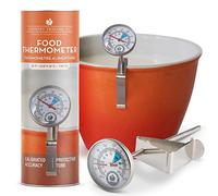 Kitchen Food Thermometer | Protective Case | Meat BBQ Poultry Dairy and Canning | Calibrated