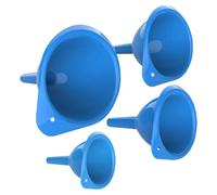 Kitchen Funnel Set - Food Funnel | Funnels For Filling Bottles Or Containers | Set | Silicone | Bottle | Funnels For Kitchen Use | 4X Kit For Transferring Liquid