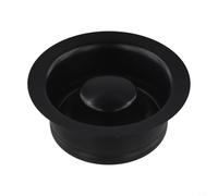 Kitchen Garbage Disposal Drain Unit Black 114mm, Sink Flange Kit XK320C022 Food Waste Disposer Stopper Strainer Assembly