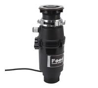 Kitchen Garbage Disposal, Low Noise Overheat Protection Anti Vibration Sound Insulation Food Waste Disposer for Restaurant (UK Plug 220V)