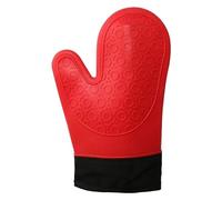 Kitchen Gloves,Oven Mitts Home Heat Resistant Silicone Oven Gloves Oven Mitts for Cooking Barbecue Microwave Insulation for Baking Kitchen (Color : Red) (Color : Red)
