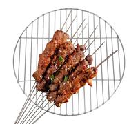 Kitchen Grate - Stainless Steel BBQ Grill Rack | Stainless Steel Grate | Portable Garden Baking Tray For Camping Picnic Backyard Outdoor L