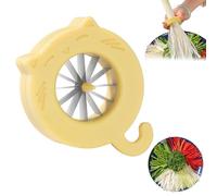 Kitchen Green Onion Shredder, Green Onion Cutter Funny Cat Shape Design,12 Blades Stainless Steel Vegetable Fruit Slicer Tool Scallion Shredder Cutter Seasoning Spice Chopper Kitchen Gadgets (1pcs)