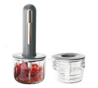 Kitchen Grinder - Portable Vegetable Grater - Multifunctional Electric Food Processor for Preparations, Home Purees, Fruits and Vegetables