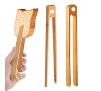 Kitchen Grip Custoduces - Magnetic Tweezer Set, 2 Pieces Culinary Stainless Steel | Versatile Food Handling Gadgets for Home Meal Dinner Dinner at the ce