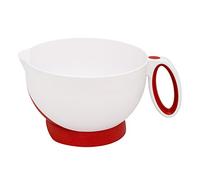 Kitchen Grips 74703605 Deluxe Batter Bowl 3.5qt/3L Red, Plastic