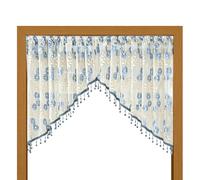 Kitchen Half Door Drapes Bohemian Flora Sunlight Shadel