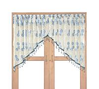 Kitchen Half Door Drapes Bohemian Flora Sunlight Shadel