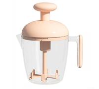Kitchen Hand Mixer 550ml for Cream Beating(Pink 550ml)