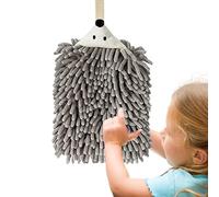 Kitchen Hand Towels | Microfiber Chenille Hanging Hand Towels, Hand Towels with Hanging Loop, Double-Sided Chenille Hand Towels in Cute Hedgehog Style for Kids Kitchen Bathroom Shower