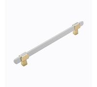 Kitchen Handle Cabinet Door Handles, Zinc Alloy T Bar Pull Handle Drawer Knobs with Screws, for Bedroom Furniture Wardrobe Dresser DecorativeHole Distance 128mm (Hole Distance 192mm)