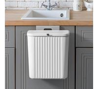 Kitchen Hanging Trash Can Waste Bin 9L