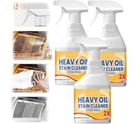Kitchen Heavy Oil Cleaner,2025 Powerful Oil Enemy Foaming Cleaner,All Purpose Kitchen Cleaning Agent,Heavy Duty Degreaser Cleaners Spray,Pots and Pan Grease Cleaners (3)