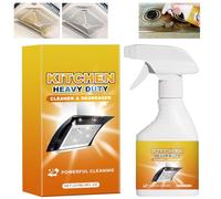 Kitchen Heavy Oil Cleaner, Multifunctional Powerful Kitchen Foam Cleaner Spray, Kitchen Appliance Cleaners, Heavy Oil Cleaner Stain, for Hold, Oven, Stove, Range Hood, Remove Stains and Dirt