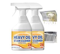 Kitchen Heavy Oil Cleaner, Multipurpose Kitchen Cleaner Spray, Heavy Oil Cleaner, Powerful Degreaser for Pots, Pan and Appliances Grease, 100ml (2Pcs)
