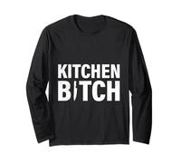 Kitchen Help Kitchen Bitch Cooking Funny Assistant Cook Long Sleeve T-Shirt
