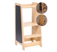 Kitchen Helper KLORI Pine Wood Light Brown