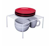 Kitchen Helper Shelf, White Steel, 5.4 x 12.25 x 10.25 In. - 40706