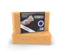 Kitchen Helpis® 2X Strong Chalk Board erasers, 22x,5 x 12 x 4,5 cm Sponge Chalkboard Eraser, Blackboard Duster, Universal use car Sponge, whiteboard erasers for Kids