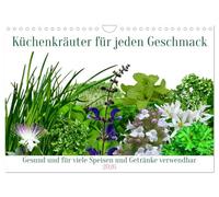 Kitchen herbs for every taste UK-Version (Wall Calendar 2026 DIN A4 Landscape), CALVENDO 12 Month Wall Calendar