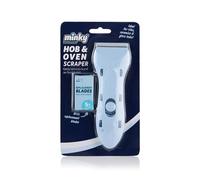 Kitchen Hob & Oven Scraper - Heavy Duty Ceramic & Glass Cooker Top Cleaner | Removes Burnt-On Food, Grease & Stains | Hob Scraper Tool by Alpha Aim