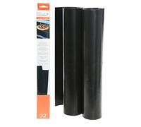 Kitchen Home Extra Heavy Duty Oven Liner Set of 2 - Synthetic, Non-stick, Reusable, BPA Free - for Gas, Electric & Microwave Ovens - 23x16.25 inches