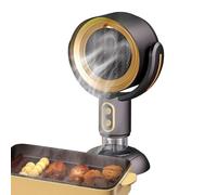 Kitchen Hoods Table Vent, 2-Speed Retractable Exhaust Fan, Desktop Range Hood, Compact And Functional, Energy-Efficient, 35x21x15cm/8w Perfect For Indoor BBQs And Cooking