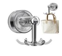 Kitchen Hooks - Swivel Hanging Rod, Self-Adhesive Wall Mount, Circular Movable Accessory Stand, Solution for Worktop Tidy | For Hanging Management V