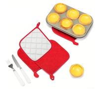 Kitchen Hot Pads Set of 4, Heat Resistant Pot Holders with Thick Padding and Non-Slip Grip, Multi-Use Trivets and Countertop Protector Pads for Oven and Stove(4pcs Purple)